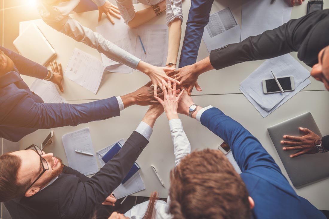 Das engangierte Domeyer Team